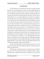 Hoàn thiện công tác kế toán tiêu thụ hàng hóa tại công ty CP Kinh tế Hoàng Gia