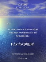 Luận Văn Tốt Nghiệp Đại Học