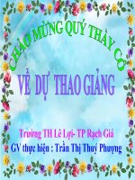 TOAN: So sanh phân số khác mẫu số