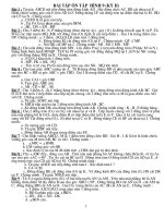 20 bài hình học về tứ giác nội tiếp( ôn thi THPT)