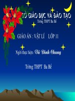 Bai giang lop 11-Cam ung tu