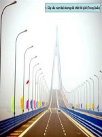 Những cây cầu nổi tiếng thế giới