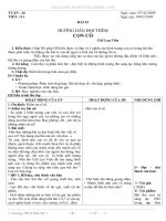 GIÁO ÁN VĂN KHỐI 9 - TUẦN 24 - 3 Cột