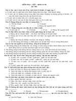 Đề kiểm tra (HK I - NC)