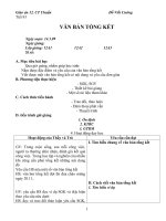 tiết 93. Văn bản tổng kết