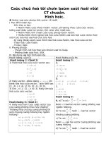 Giáo án tự chọn bám sát (CT chuẩn)