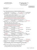 Thi thử ĐH-169+Đáp án ( K11)