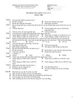 kiem tra 1 tiet ly 6 đề 1( co dap an)