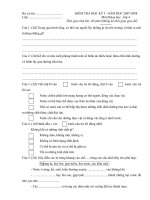 Đề thi học kì 1, 07-08, khoa học 4