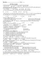 Đề kiểm tra 45Phút (Dòng điện không đổi)