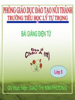 Địa lí châu á (tt)