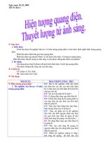 Hiện tượng quang điện_Thuyết lượng tử ánh sáng.