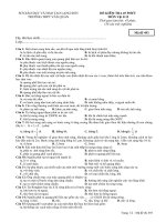 đề kiểm tra 45p Vật li 12