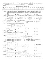đề kiểm tra cơ bản