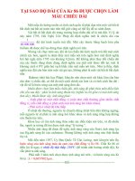 TẠI SAO ĐỘ DÀI CỦA Kr 86 ĐƯỢC CHỌN LÀM MẪU CHIỀU DÀI