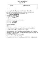 DE THI HOC KI I - TOAN 8