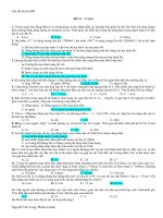 Đề thi thử ĐH (số 12)