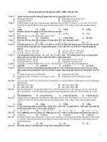 ĐỀ KHẢO SÁT ĐẠI HỌC SỐ 5