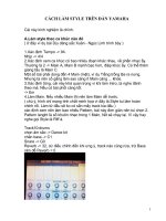 Cách làm Style nhạc trên đàn Yamaha