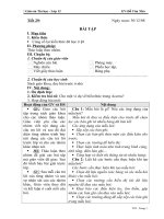 Giáo án tin học 12 - 0809 tiết 29