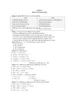 trắc nghiệm chương 3