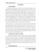 Nâng cao hiệu quả của quá trình bán cho dịch vụ tư vấn truyền thông của công ty cổ phần TVPlus