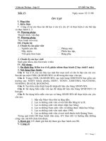 Giáo án tin học 12 - 0809 tiết 17