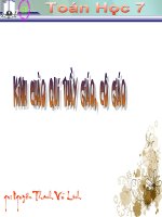 Bài 6. các trường hợp bằng nhau của tam giác vuông