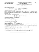 Đề thi học sinh giỏi môn toán trường THPT Như Thanh lớp 12 năm 2008