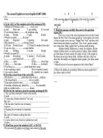 De kiem tra Anh ky 2 lop 8(07-08)Ha noi