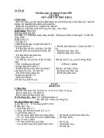 giáo án lớp 4 tuần 20