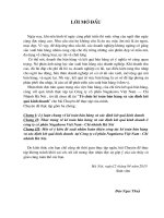 Tổ chức kế toán bán hàng và xác định  kết quả kinh doanh