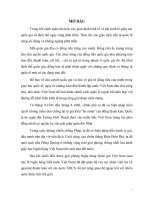 Đánh giá thực trạng chính sách quản lý ngoại hối ở  Việt Nam trong thời gian qua và những giải pháp kiến nghị