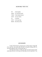 Đánh giá tình hình tổ chức hạch toán kế toán tại công ty TNHH Công Nghiệp Quang Nam