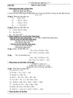 CĐ bồi dưỡng HS yếu Toán 8