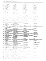 Unit 5 - Exercise on Vocabulary (hay)