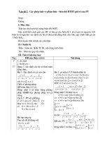 Tự chọn Toán 8 Phần 2