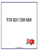 Bai1. Tin học căn bản
