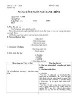 Tiết 91 - 92. PCNN hành Chính