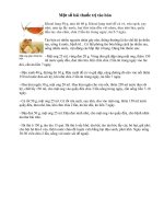 một số bài thuốc trị táo bón