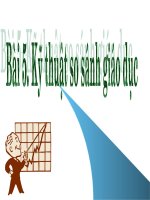 Bài 5: Kỹ thuật so sánh GD