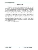 TÌNH HÌNH HOẠT ĐỘNG KINH DOANH CỦA CHI NHÁNH NGÂN HÀNG Á CHÂU ACB