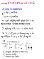 Tiết 35 Đại số NC