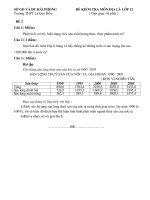 Kiểm ta 25'''' kì 2 lớp 12