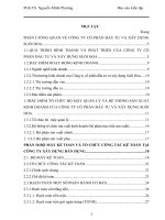 MỘT SỐ NHẬN XÉT VỀ BỘ MÁY KẾ TOÁN VÀ TỔ CHỨC CÔNG TÁC KẾ TOÁN TẠI CÔNG TY CỔ PHẦN ĐẦU TƯ VÀ XÂY DẦNG SUỐI HOA