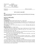 Đề thi Olympic có đáp án Ngữ văn 11