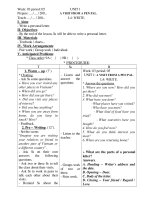 Tiếng Anh 9 ba cột