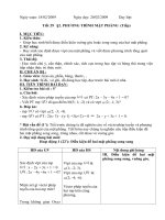 Tiet 29 - PT mặt phẳng