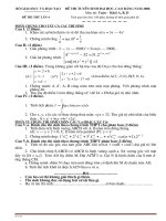 De Thi Thu DH Thanh Oai B