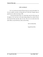 GIẢI PHÁP PHÁT TRIỂN DỊCH VỤ GIAO NHẬN CỦA CÔNG TY DHL